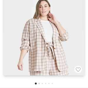 Plus Size Blazer